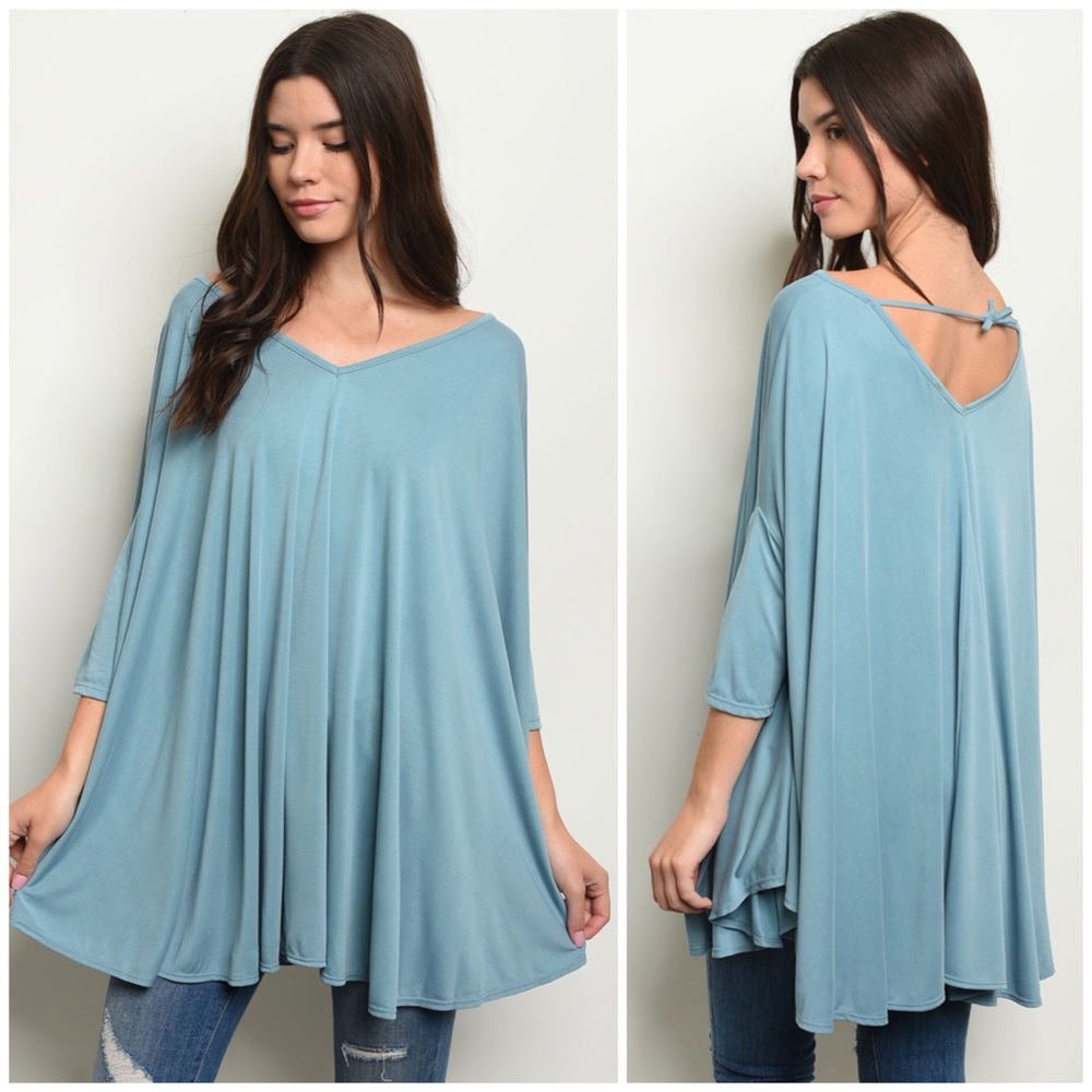 ☀️3 PACK BLUE BOHO TOP